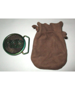 National Association of Broadcasters NAB Brass Belt Buckle No. 089 w/pou... - $12.08 CAD