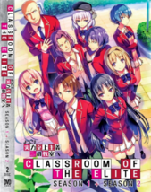Classroom Of The Elite SEASON 1+2 (Vol.1-25End) Anime DVD with English Dubbed - £27.15 GBP