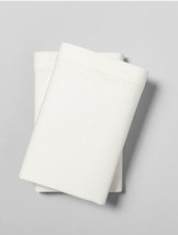 Hearth &amp; Hand With Magnolia Linen King Pillowcases Hemstitch Set of 2 - $29.69