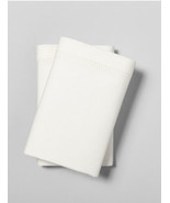 Hearth &amp; Hand With Magnolia Linen King Pillowcases Hemstitch Set of 2 - £23.40 GBP