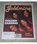 Golden Earring Goldmine Magazine Vintage 1995 Annie Haslam Renaissance  - $54.82 CAD