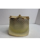 Ladies Glamorous Gold Handbag Purse Wedding or Dinner Party 50s styled s... - $39.92 CAD