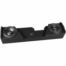 New Dual 12&quot; 1600W Max Loaded Sub Box Fits 2014-2018 Chevy Silverado Double Cab - £489.74 GBP