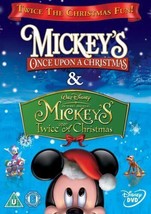 Mickey&#39;s Once Upon A Christmas/Twice Upon A Christmas DVD (2008) Walt Disney Pre - £14.92 GBP