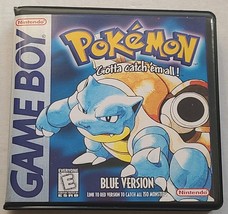 Pokemon Blue Case Only Game Boy Box Pokémon - £10.96 GBP