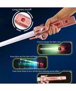 RGB Laser Sword Retractable Flash Lightsaber Toy - £23.33 GBP