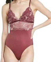 AUDEN ~ Size Small (S) ~ RED (Wine) ~ V-Neck ~ Babydoll ~ Bodysuit - $20.00