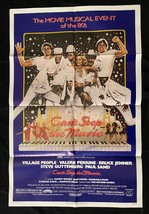 CAN&#39;T STOP THE MUSIC-1980-ONE SHEET VG - $67.90