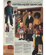 1975 Sears Catalog Page Ventriliquist Dummy Lester Tessie Talk Charlie M... - £7.83 GBP