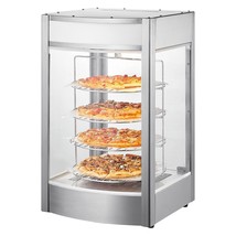 VEVOR Food Warmer Display for 14" Pizza, 4-Tier Commercial Pizza Warmer Electric - €351,40 EUR