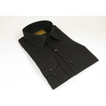 Men 100% Cotton Sport Shirt CIERO MONTERO Turkey Dress/Casual #18047-015 Black image 4