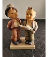 Vintage Hummel Goebel Figurine #130 Duet Boys Singing W Germany TMK5 - £18.35 GBP