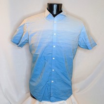 Men&#39;s Shirt INC Casual Button Up Shirt for Men Blue Large - £7.59 GBP
