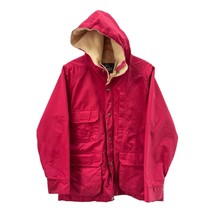 The Woolrich Womans coat Large Vintage Jacket 1960&#39;s - 1970&#39;s Raspberry Pink  - £47.31 GBP