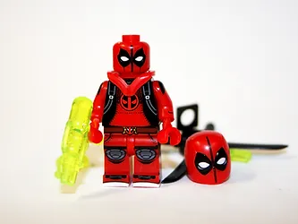 Ktoys Kidpool with Squirt gun Deadpool Marvel Toys Collectible Minifigure - £5.66 GBP