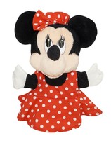 Vintage Disney Minnie Mouse 10&quot; Puppet Plush Toy - Mattel Stuffed Figure 1993 - £11.73 GBP