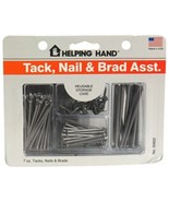 Helping Hand 50602 Tacks Nails &amp; Brads Kit Assorted - $13.69