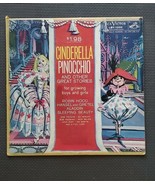CINDERELLA PINOCCHIO AND OTHER GREAT STORIES RCA CAMDEN 33 RPM 1960 - £14.12 GBP