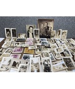 Vintage 1950s 1960s Photographs Lot of 40+ Fancy Suits Dresses Portraits KG - €21,48 EUR