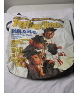 Vintage 1986 Rolling Stone Magazine Run DMC Tote Carryall Book Bag  PROM... - £56.14 GBP