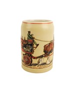 1991 Anheuser-Busch Beige Porcelain Stein, Clydesdale Training Hitch, Ce... - $19.55