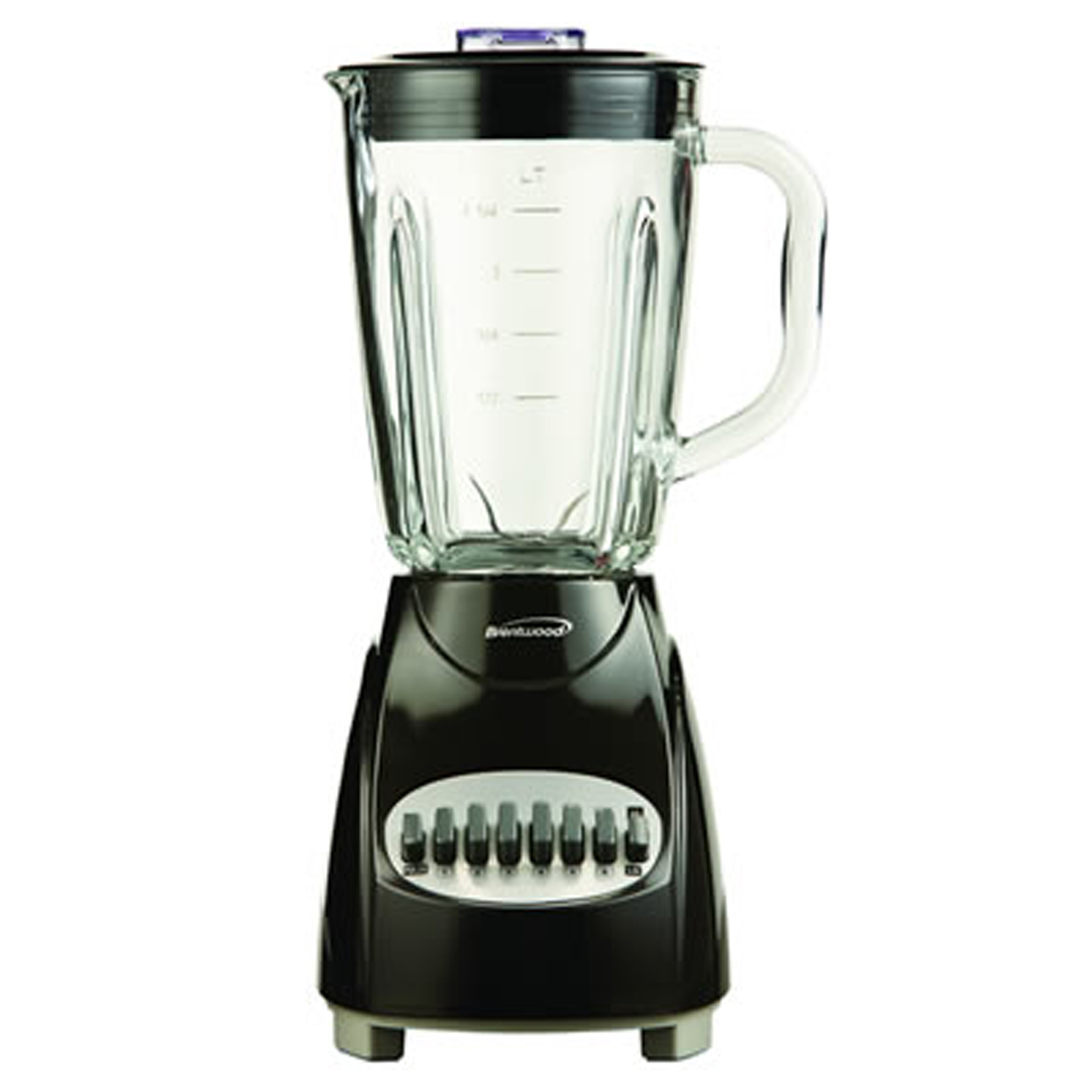 Brentwood 12 Speed Blender with Glass Jar in Black - $67.95