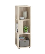 FMD Corner Shelf with 6 Side Compartments Sonoma Oak - £74.25 GBP