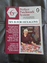 Six Is For Hexagon Encyclopedia Of Patchwork Blocks Volume Marti Michell Signed - £26.26 GBP