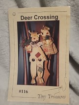 Tiny Treasures Pattern Deer Crossing #116 - £4.44 GBP