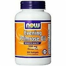 NOW Foods Evening Primrose Oil 500mg, 250 Softgels, Sold By HERO24HOUR T... - $21.53