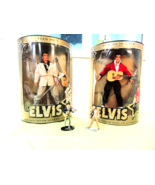 ELVIS PRESLEY BUNDLE 4 QTY ACTION FIGURES DOLLS TEEN IDOL JAILHOUSE ROCK... - $72.13 CAD