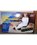 Dr Scholls Xpression Cushion Massage Mat with Remote 6 ft long Heat Elec... - £52.06 GBP