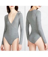 Cape Juby Women&#39;s Crossover Bodysuit Long Sleeve Top by Aeropostale, 2XL... - $238.64 MXN