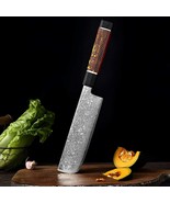 Nakiri 空 67 Layer Damascus Steel Knife - $79.62 CAD