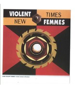 Violent Femmes New Times Peel &amp; Stick Sticker 4 7/8&quot; x 4 7/8&quot; Vintage 1994 - £3.66 GBP