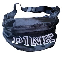 Victoria&#39;s Secret PINK Convertible Backpack/Fanny Pack Black/White  - $22.66