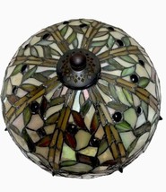 Hampton Bay Tiffany Style Stained Glass Replacement Fan Globe - $146.99