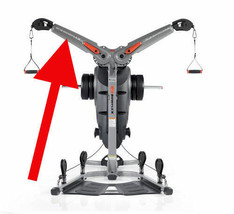 ONE USED RIGHT ARM ASSEMBLY WITH PULLEY for Bowflex Revolution, FT or XP - £68.53 GBP