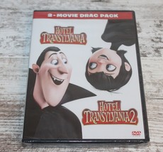 Hotel Transylvania 1 &amp; 2 DVD Set 2-Movie Selena Gomez Adam Sandler Kids Gift - £8.80 GBP