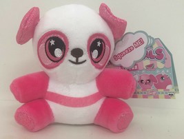 Squeezamals 3Deez Slow Rise Foam Stuffed Animal Cherry the Panda - 3.5&quot; - £17.02 GBP