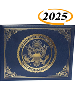 U.S. Citizenship and Naturalization Certificate Holder. Gold American Ea... - $24.41