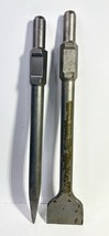 TR-One 1” Shank 3” Flat Scraper &amp; Pointed Bit Set For TR100-TR300 Series... - $41.50