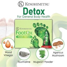 2 Box X 20 Satchet Kihinomitsu Detox Foot Pads Detoxify Toxins Adhesive ... - £69.93 GBP