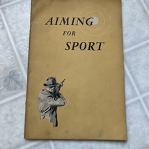 AIMING FOR SPORT HUNTING BOOKLET Sporting Arms and Ammunition Mfg Institute - $14.01