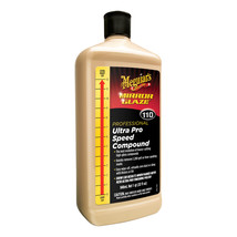 Meguiars Mirror Glaze Ultra Pro Speed Compound - Heavy Cut, High Gloss - 32oz [M - $37.94