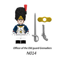Soldiers British Officer of the old Guard N014 Custom Building Minifigure - £3.70 GBP
