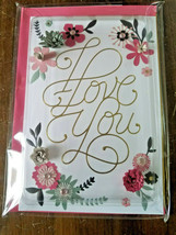 Valentine&#39;s Hallmark Card *Signature* I Love You Wife Girlfriend Partner Husband - £7.10 GBP