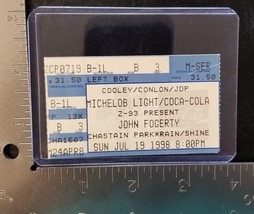JOHN FOGERTY / CCR - VINTAGE JULY 19, 1998 CONCERT TICKET STUB - €8,55 EUR