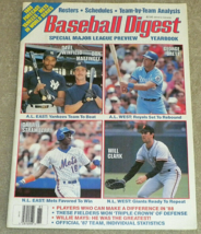 1988 Baseball Digest Major League Yearbook Preview Magazine NF - €5,96 EUR