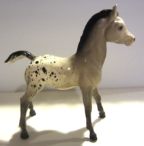 Vintage Breyer Horse Glossy Grey Appaloosa  Arabian Foal with Spots #39 - £11.74 GBP